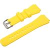 Universal Silicone Strap 22mm, Yellow
