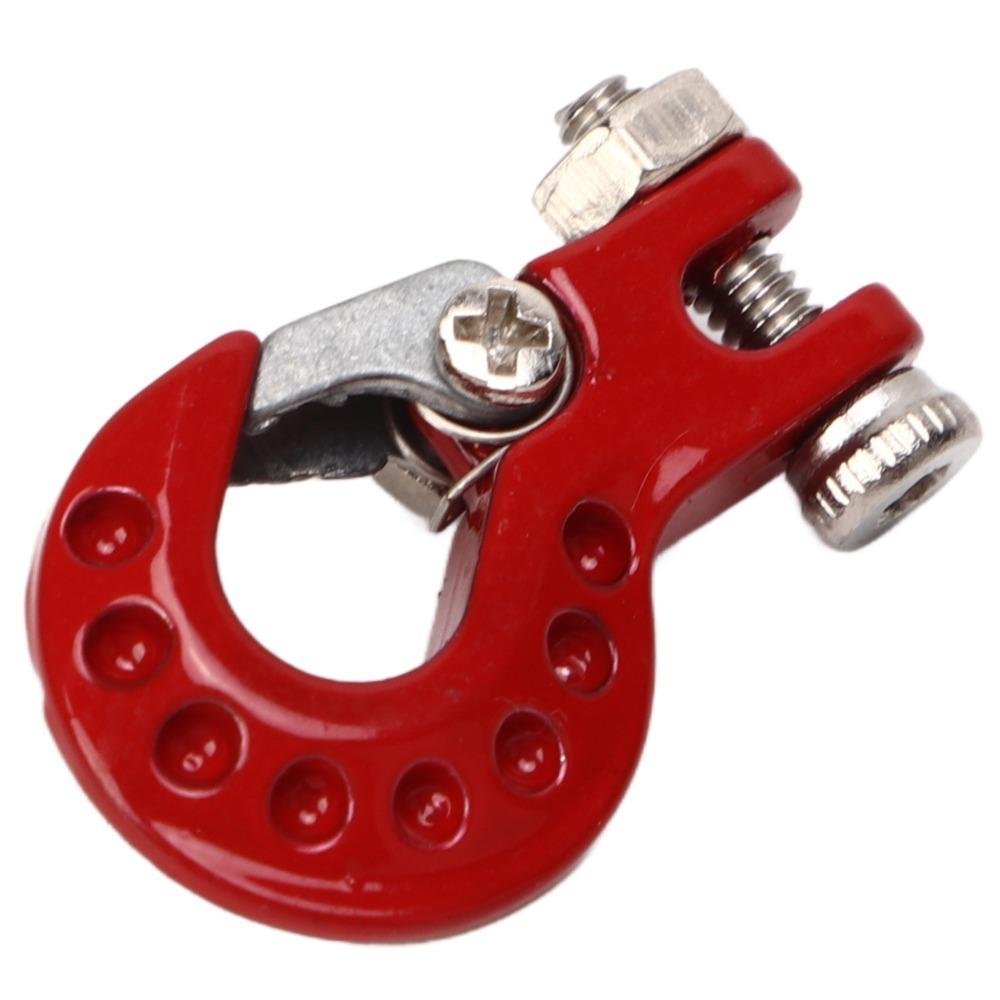 2Pcs RC Car Accessories Winch Trailer Hooks for SCX10/D90/D110/TF2/TRX4/Tamiya CC01 Climbing Car