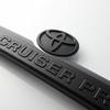 HYOGO Toyota Land Cruiser Prado Matt Schwarz Heckemblem 75447-60030