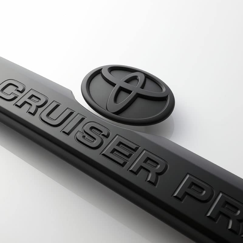 HYOGO Toyota Land Cruiser Prado Matt Schwarz Heckemblem 75447-60030