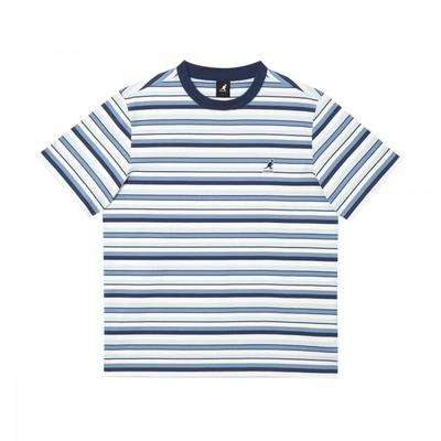 KANGOL MulTi STripe T shirT Blue 2819