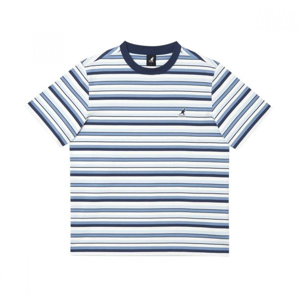 Kangol MulTi STripe T shirT Blue 2819 SS
