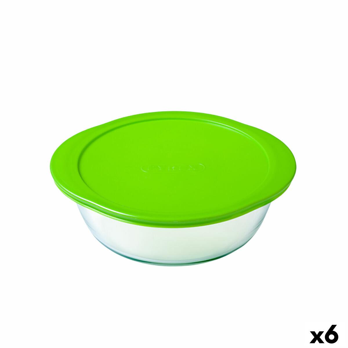 

Корзина для обеда круглая с крышкой Pyrex Cook & Store 27 x 24 x 8 см Зеленая 2,3 л Силиконовый стакан (6 единиц)