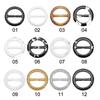 Round Round Belt Buckle Fashion Ladies Silk Buckle Scarf Clips Ring T-shirt Clips Shirt Button Coat Waist Button Clothing Decor
