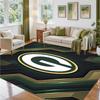 Green Bay Packers Design Crystal Velvet Rug Soft Decorative Mat for Bedroom Entrance