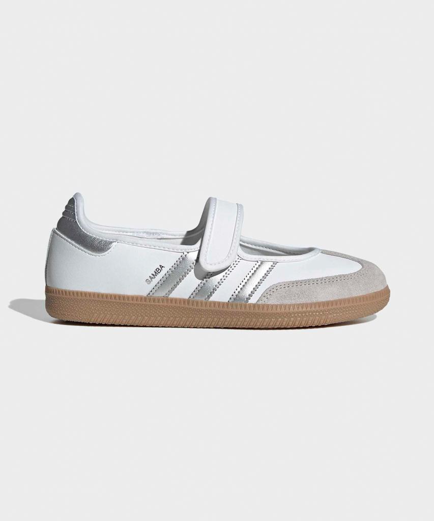 adidas Samba Jane - White:Silver / Kj3785