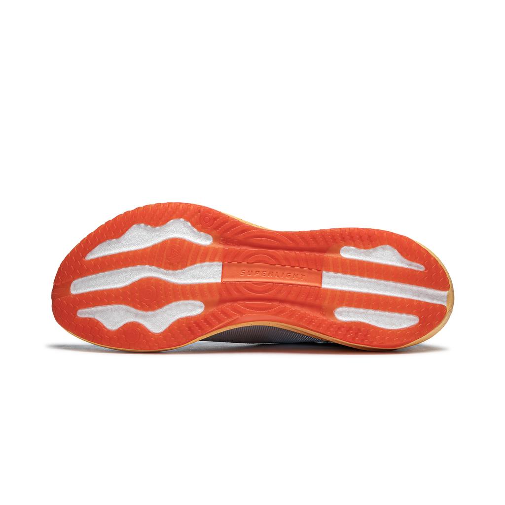 New LiNing Super Light 21 Cushioning Slip Resistant Abrasion Resistant Breathable Low Top Running Shoes Men's Glacier Blue ARBU001-31