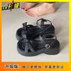 Super fire retro fashion versatile retro platform beautiful seaside beach sandals 2025 summer new women's sandals