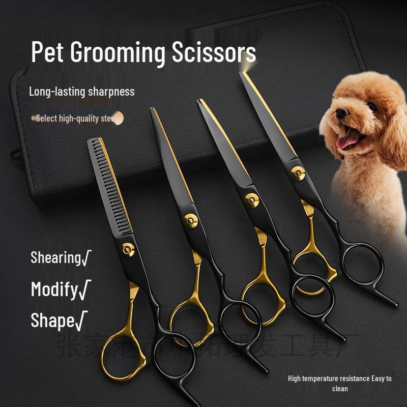 Pet Grooming Scissors: Hair Trimming & Styling for Dogs