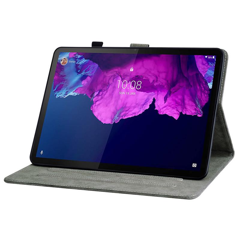 Tablet Case Tablet Case For Lenovo Tab P11 Plus 2021 TB J616F J606F TB-J607F Cute Kawaii Tiger Print Soft Silicone Cover For P11 Plus Case