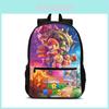 Super Mario Bros Backpack For Kids With Breathable Nylon Material Suitable For School And Gift Use