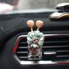 Daisy Car Vent Perfume Bottle Ornament - Aromatherapy for Women