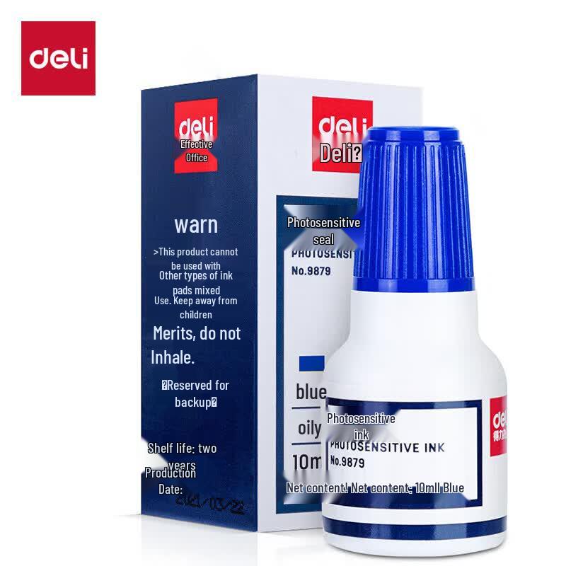 Deli Photosensitive Stamp Ink