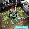 Custom Name Rug Canberra Logo Area Rug Suitable for Indoor And Outdoor,Carpets for Homes, Offices,Living Rooms,Home Decor,Christmas Gift