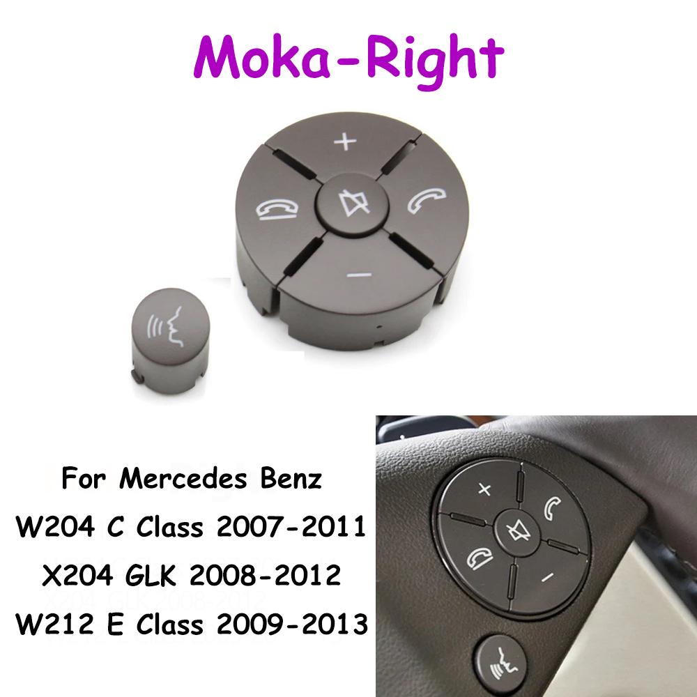 Car Multi-function Steering Wheel Switch Control Buttons For Mercedes Benz C E GLK Class W204 X204 W207 W212