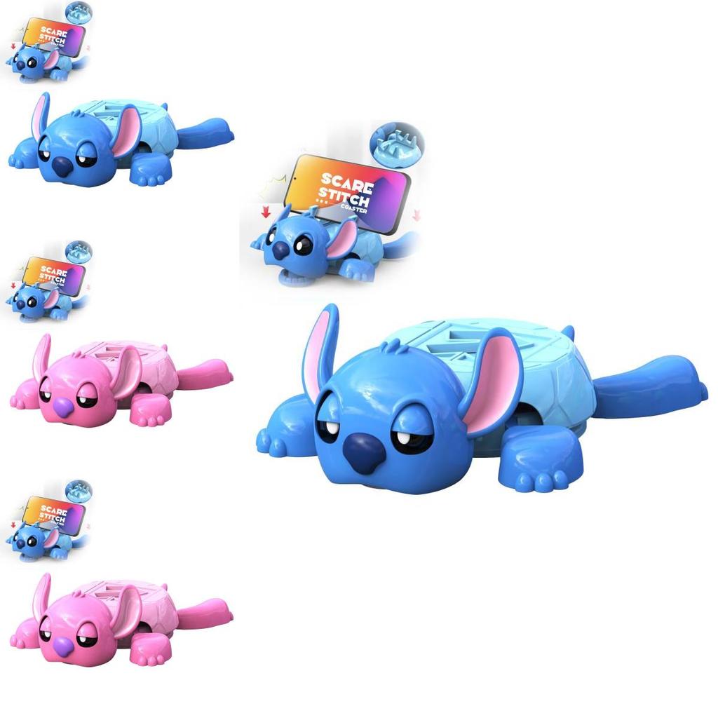 Silikonový podtácek Lilo a Stitch s držákem na telefon pro domácí kancelářské použití jako dárek