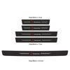 CRG1 Carbon Fiber Car Door Threshold Protector Stickers Waterproof For Mercedes Benz AMG Smart W205 C300 W203 W206 W108 W124 W126