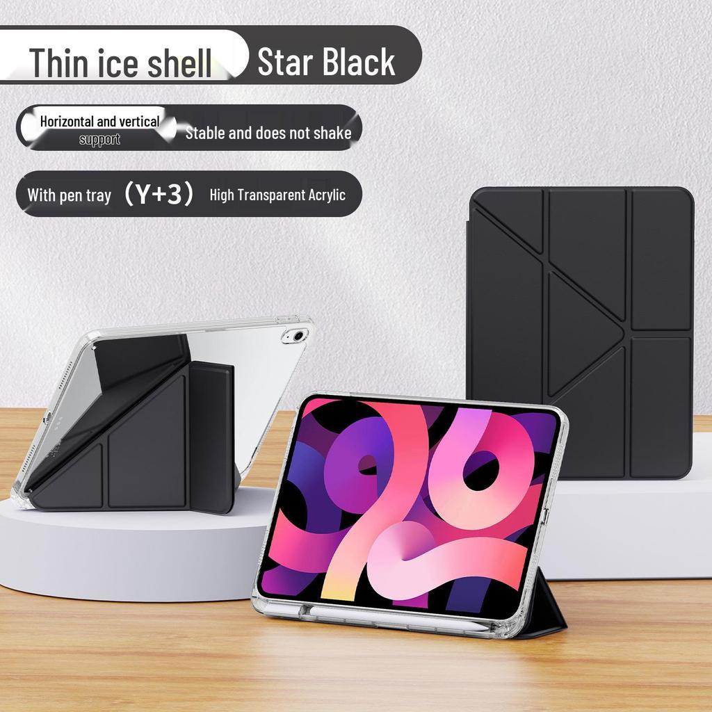 iPad Pro 13-inch Protective Case Air7/Air45 Sleeve with Pen Slot, Y-Fold for 8th/9th Gen, Acrylic A16, iPad11