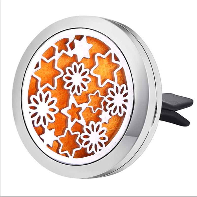 Stainless Steel Car Air Vent Aromatherapy Diffuser