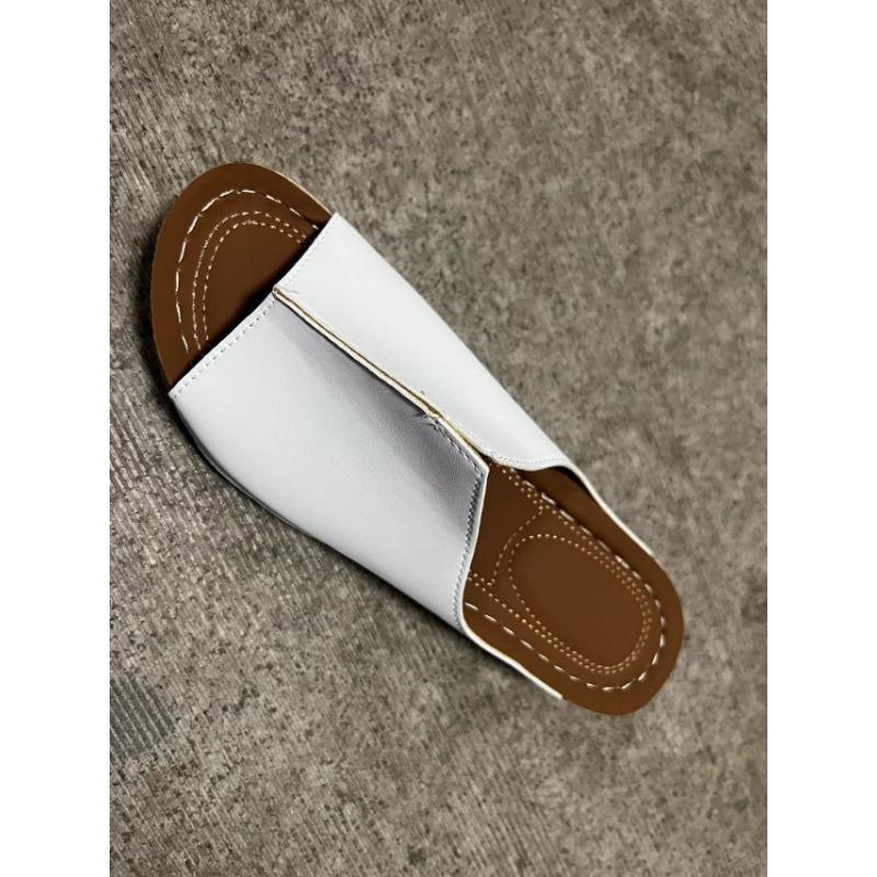 Nuove pantofole con tacco a zeppa da commercio estero da donna con fondo spesso sandali da donna casual e leggeri taglia grande