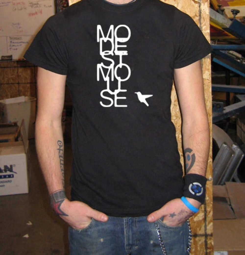 Modest Mouse Vertical Text Indie Rock Band T-Shirt 2XL