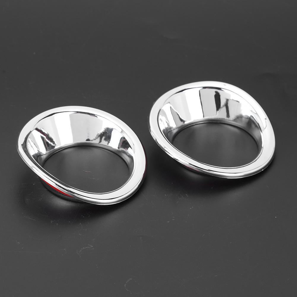 ABS Chrome Front Fog Light Cover Trim Car Decoration Fits for Toyota Prius Hatchback 20192020