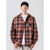 Wassup Long-Sleeved Plaid Shirt for Men, Spring and Autumn 2025 New Style, Cool and High-End Hooded Shirt Jacket for Women