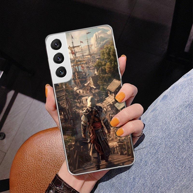 A-Assassins Game Creed Phnoe Case for Samsung Galaxy S26 S25 Edge S23 S24 Ultra S22 Plus S21 S20 FE Unique Cover Soft Coque Gala