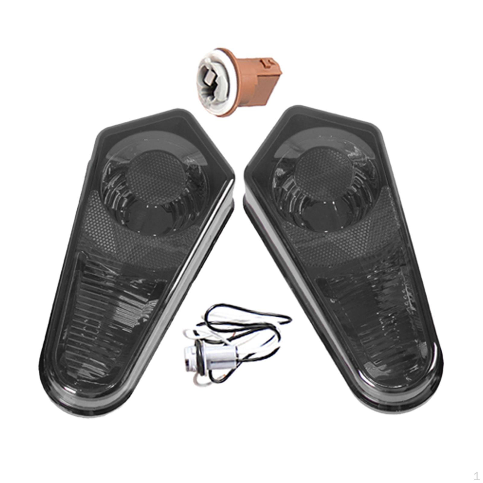 1 пара светодиодных ламп Водонепроницаемые Подходит для Sportsman 800 05-14 Аксессуары Замена 2411153 2411154 Black