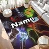 Custom Name Personalized Apex Legends Print Carpet, Versatile Home Decor Rug, for Playroom, Apartment, Balcony, Entryway, Hallway Gift