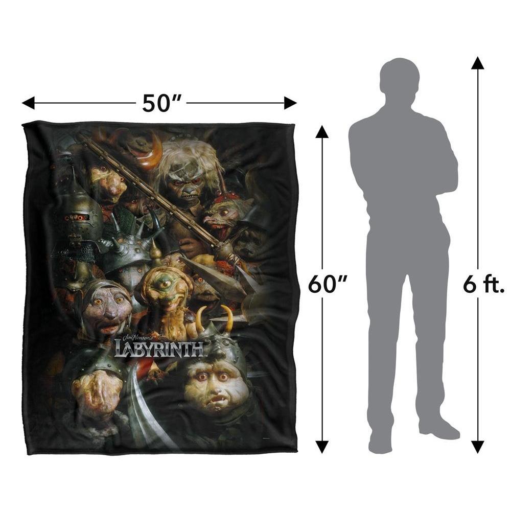 Labyrinth Gaggle Of Goblins Silky Supersoft Blanket