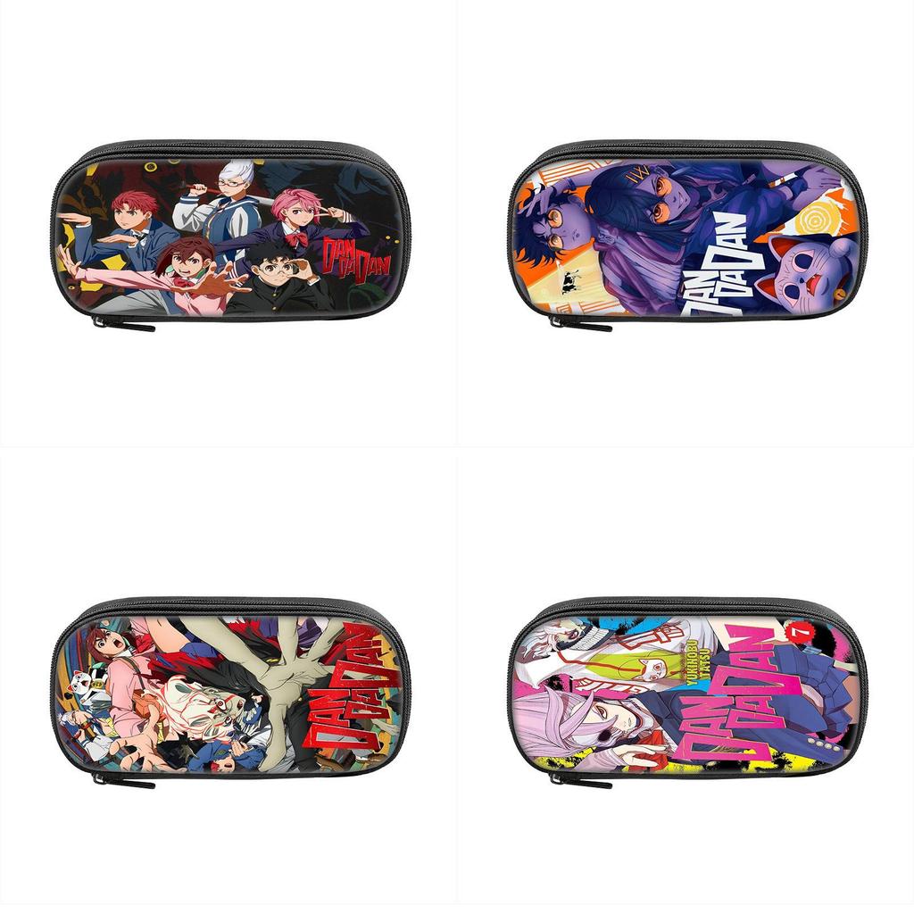 Dandadan Pencil Case With Polyester Material For Students And Kids