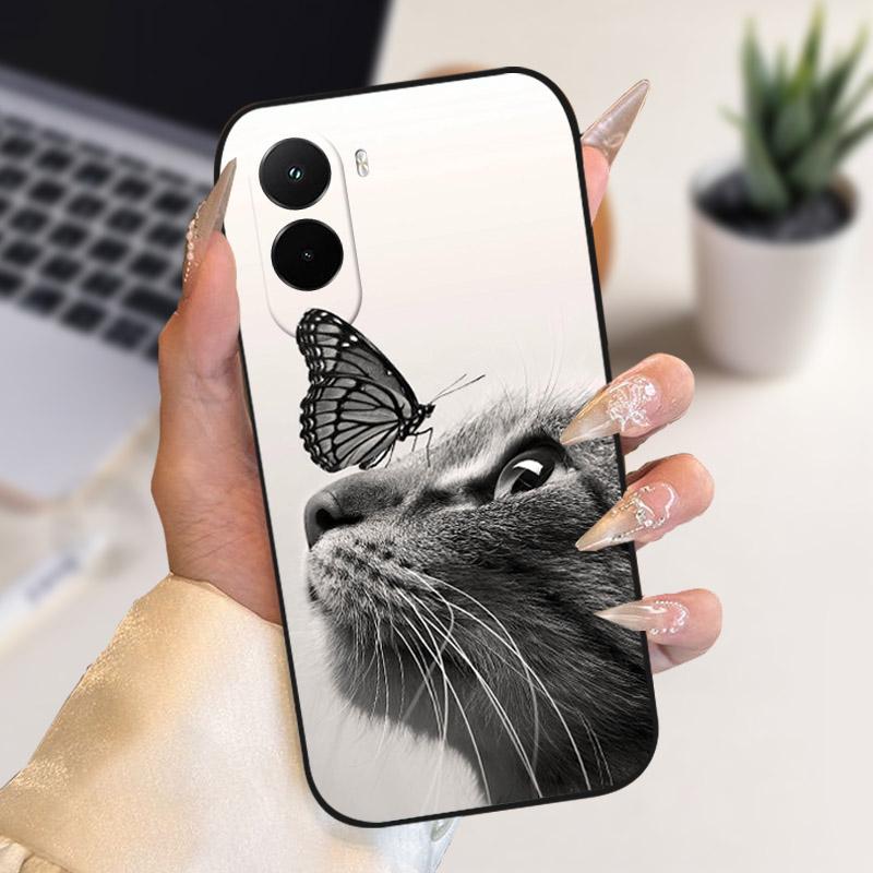 Für Xiaomi Poco M7 4G Hülle M7Plus Weiches TPU Silikon Handyhülle Coque Für Xiaomi POCO M7 Plus M7+ Fundas Capa Kameraschutz