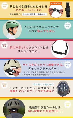 SG Gecertificeerde [Magnetische Gesp] söpöta Kinderfietshelm, SG Standaard, XXS (1-2 jaar), XS (3-6 jaar oud), Peutermaat, SOP-CH (Paars, N