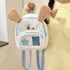 Cute Dog Shaped Backpacks With Adjustable Strap Practical Easy To Clean Wear Resistant Children's Bag