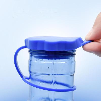 Auslaufsicherer Universal-Silikon-Wasserspenderdeckel mit Gewindering