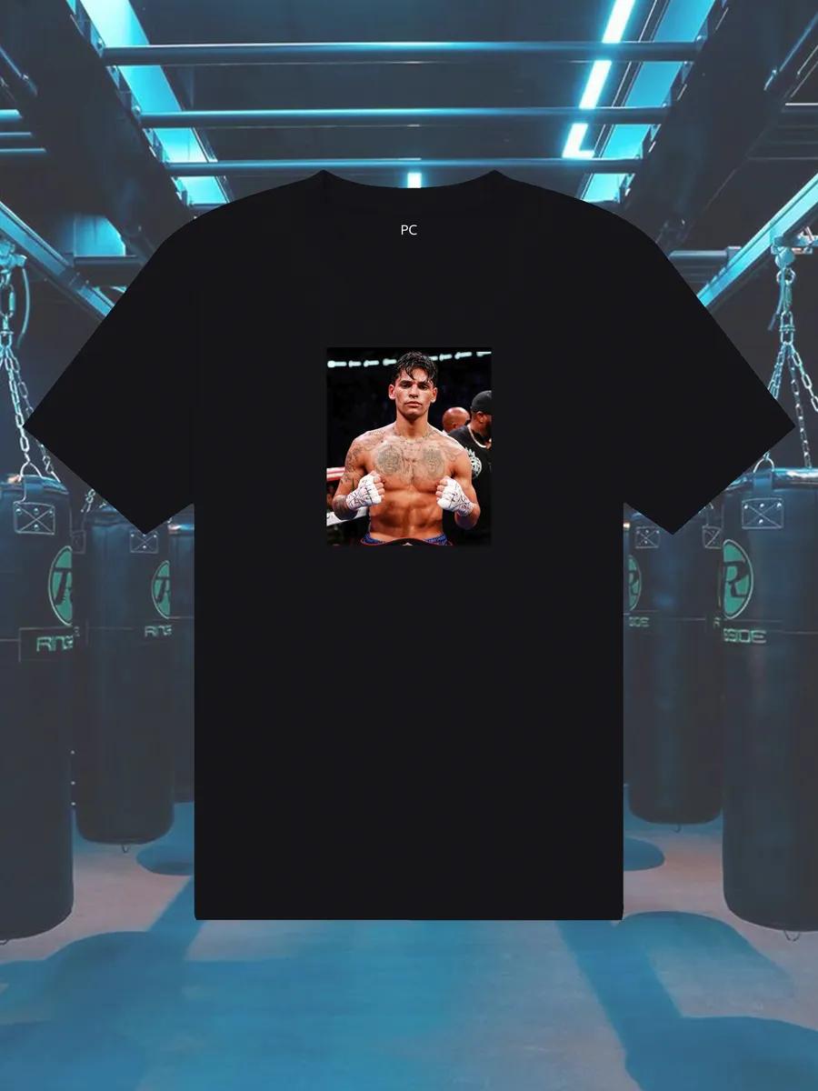 

Black T-shirt with Ryan Garcia print XL