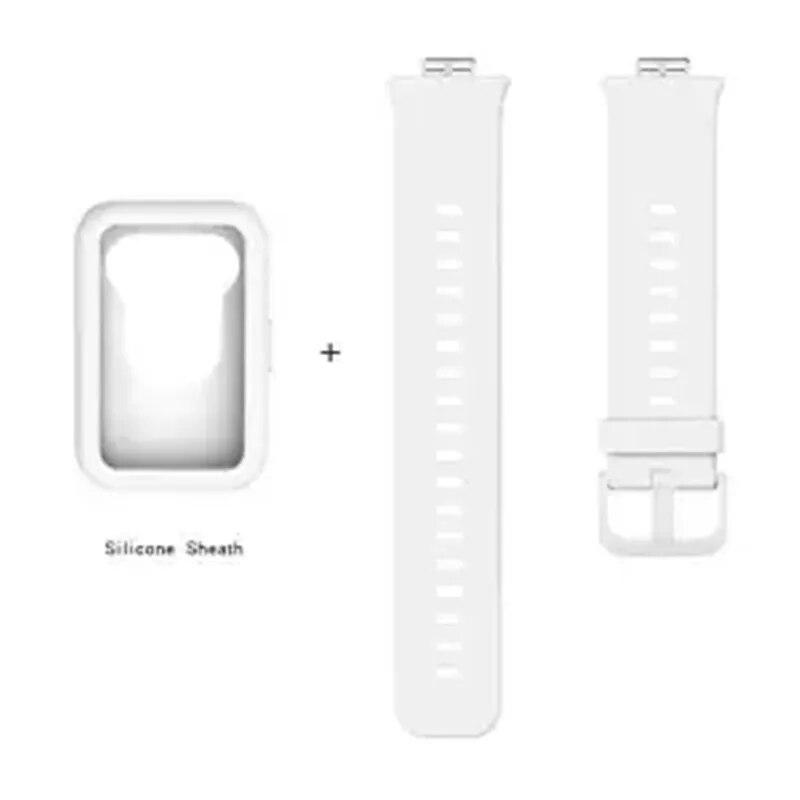 Silikonový řemínek pro chytré hodinky Huawei Watch Fit Měkký sportovní pásek na zápěstí Pouzdro na hodinky Náramek huawei fit Pásek na hodinky