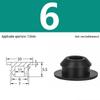 High-Temp Resistant Silicone Rubber Stopper with Card Slot Sealing Cap