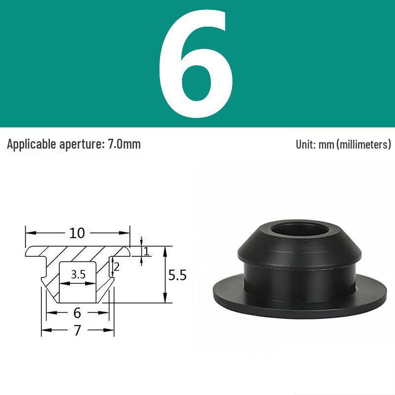 High-Temp Resistant Silicone Rubber Stopper with Card Slot Sealing Cap