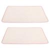 2Pcs Dog Pee Pad Water Absorbent Reusable Pet Training Pad Washable Puppy Bed Floor Mat Diaper Mat Four Seasons Pet Supplies
