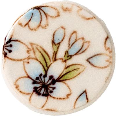 Minoru Pottery Chopstick Rest, Warm, Sakura Roman, Blue