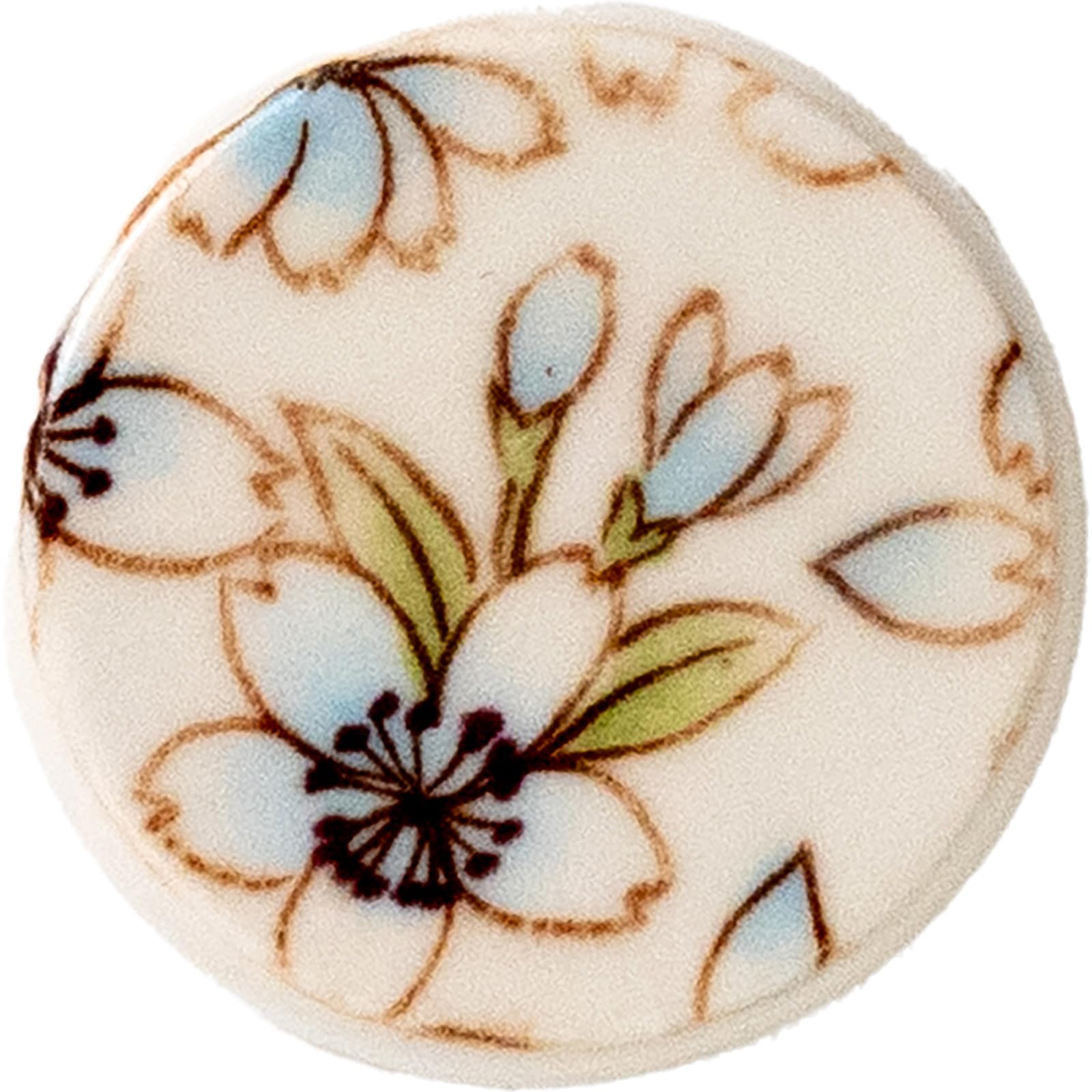 

Minoru Pottery Chopstick Rest, Warm, Sakura Roman, Blue