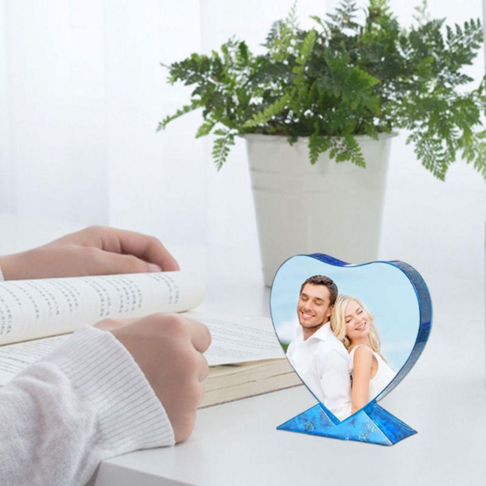 Heart Photo Holder Craft Handmade Silicone Mould Photo Frame Mold Resin Epoxy Mold Home Decoration
