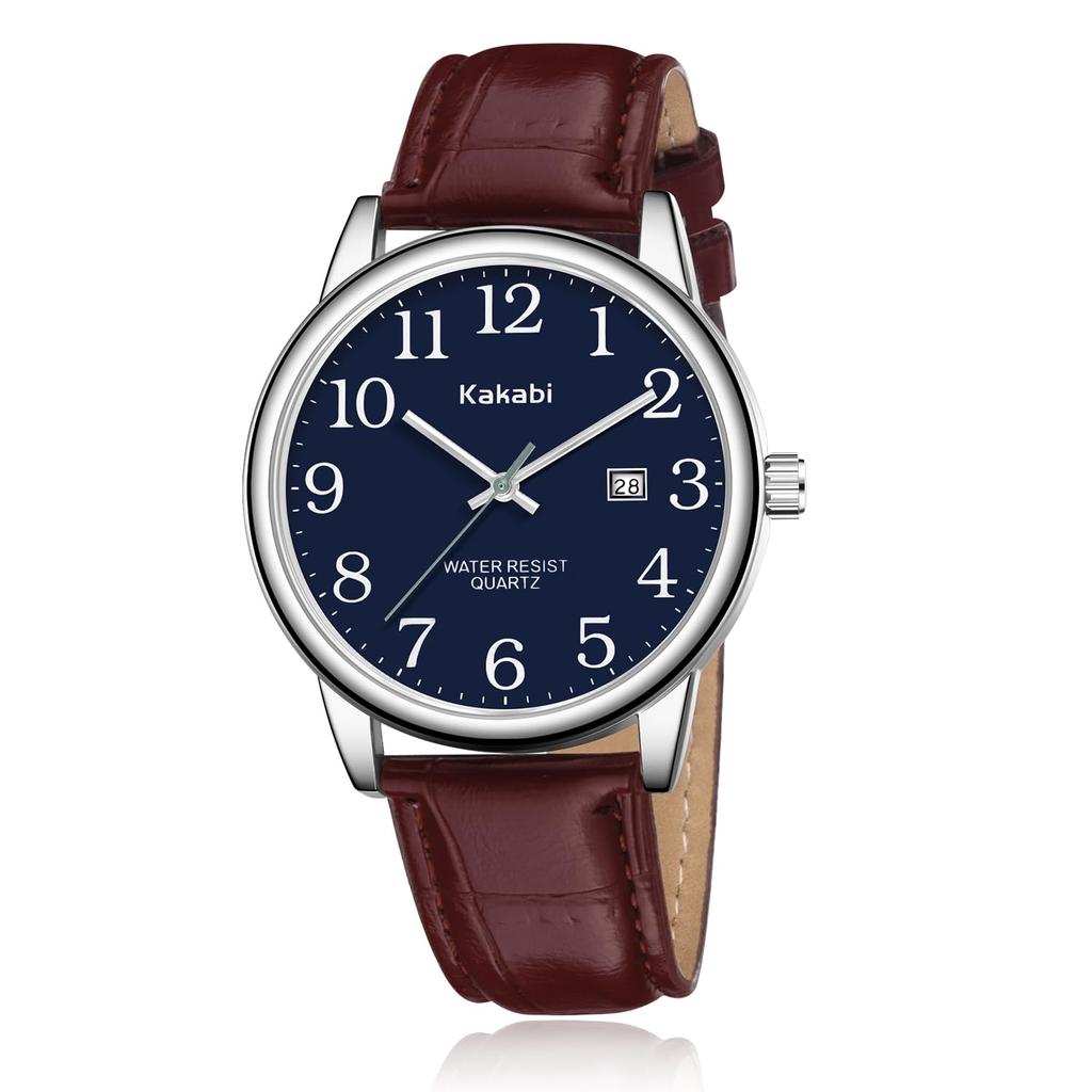 BEN NEVIS Men's Watch Simple Stylish Leather Casual Date Display Waterproof Analog Quartz Fashion Unisex Business Commute Banquet Daily