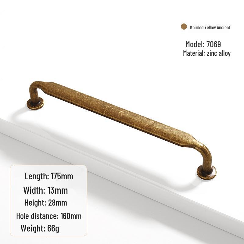 Modern Zinc Alloy Cabinet and Drawer Handle - Furniture Hardware Accessory