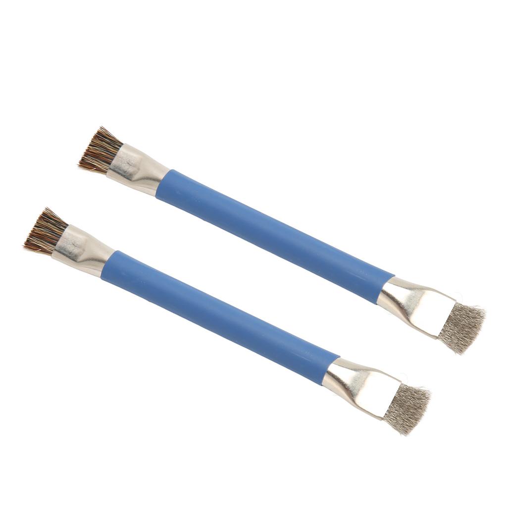 2Pcs Motherboard IC Cleaning Brush Double Head Antistatic Brushes for Mobile Phone Tablet PC