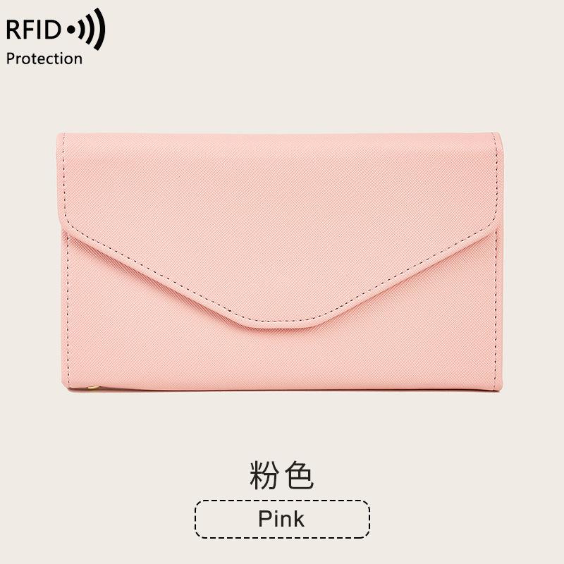 New anti-theft brush passport holder multi-functional ticket ID bag men's and women's travel passport bag