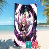 Customizable Personalized Beach Towels Demon Slayer Character Theme Themed designs.Suitable for the Beach, Yoga, Sports;ideal As Beach Accessories