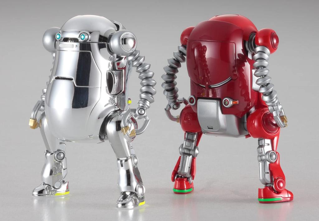 Hasegawa Creator Works Series MechatroWeGo 20 Guardian Red Silver Plastic Model Kit 64801 No. &